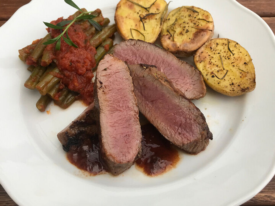 Agnello, fagiolini e patate – Lamm, grüne Bohnen und Kartoffeln von ...