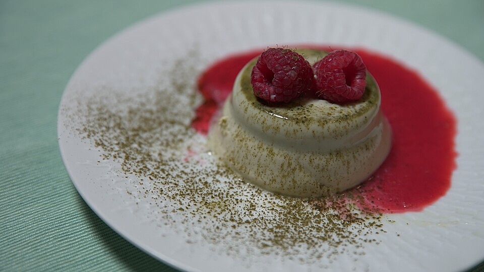 Matcha-Panna cotta von DasperfekteDinner