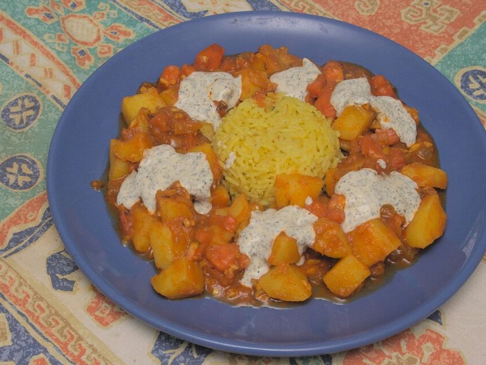 Indisches Kartoffelcurry - Aloo masala von Tatunca| Chefkoch