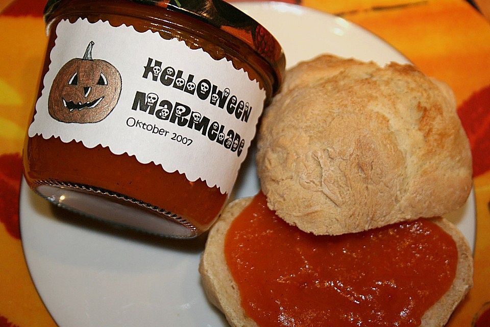 Halloween - Kürbis - Marmelade