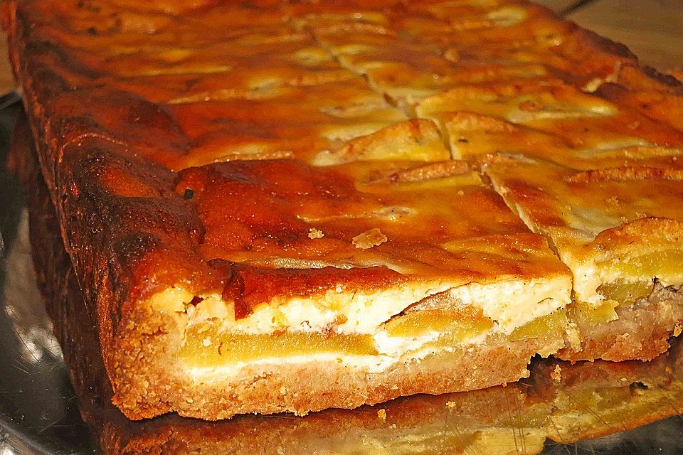 Tarte aux pommes alsacienne