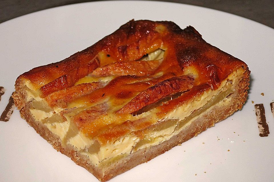 Tarte aux pommes alsacienne