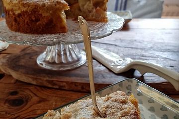 Himmlisch Saftiger Apfelkuchen Aus Der Alten Schule Von Pollys| Chefkoch