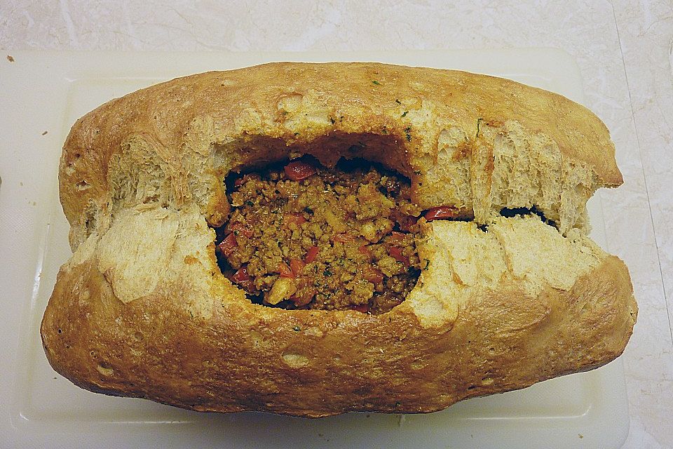 Gefülltes Brot