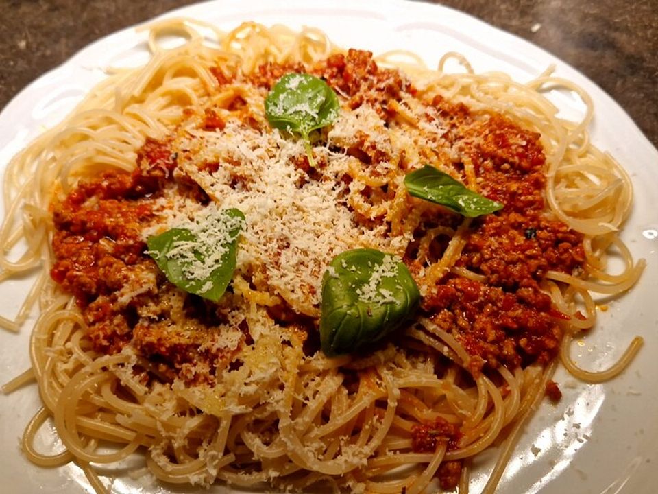 Pasta-Ragù alla Sarina nach Bolognese Art von pjs_testküche| Chefkoch