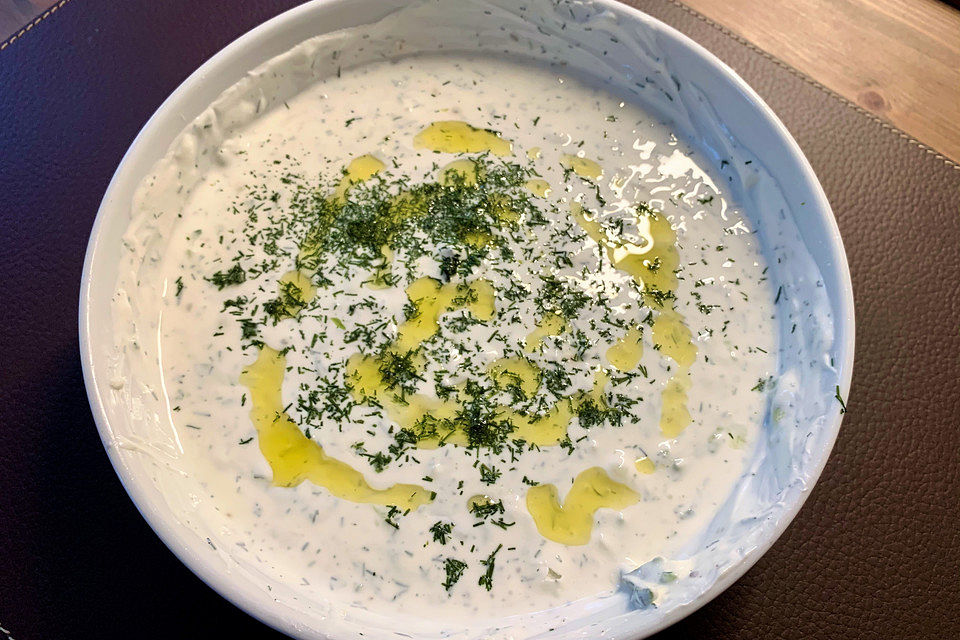 Tzatziki ohne Schnickschnack