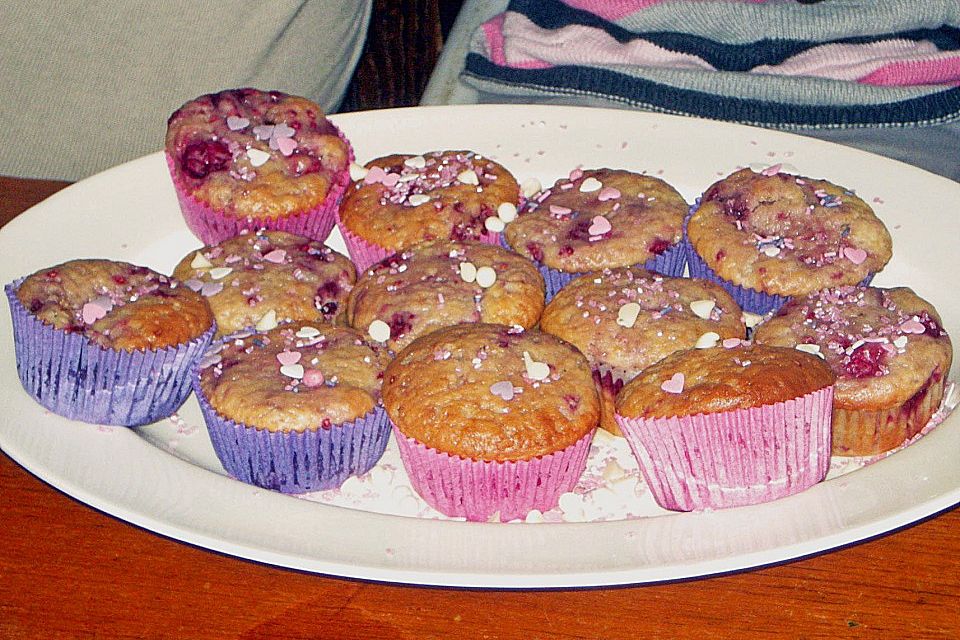 Himbeer - Vanille - Muffin