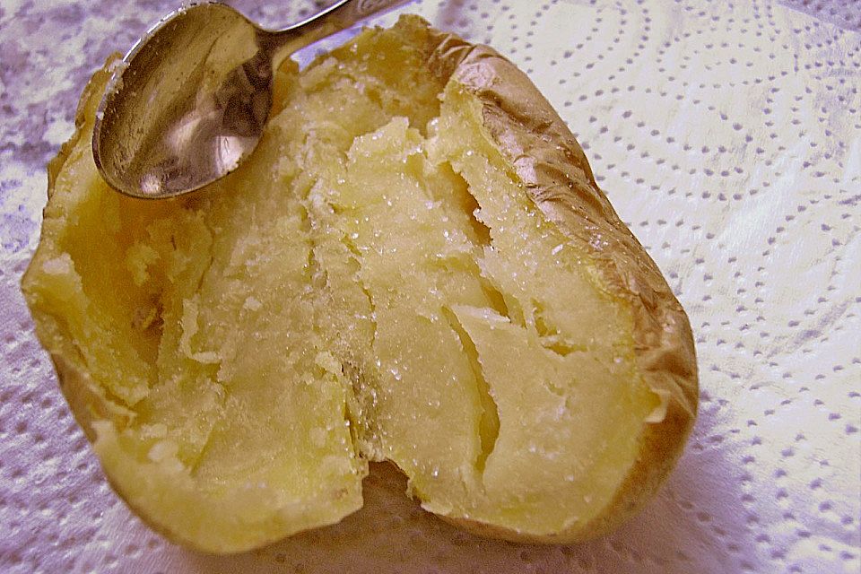 Backkartoffel aus der Mikrowelle