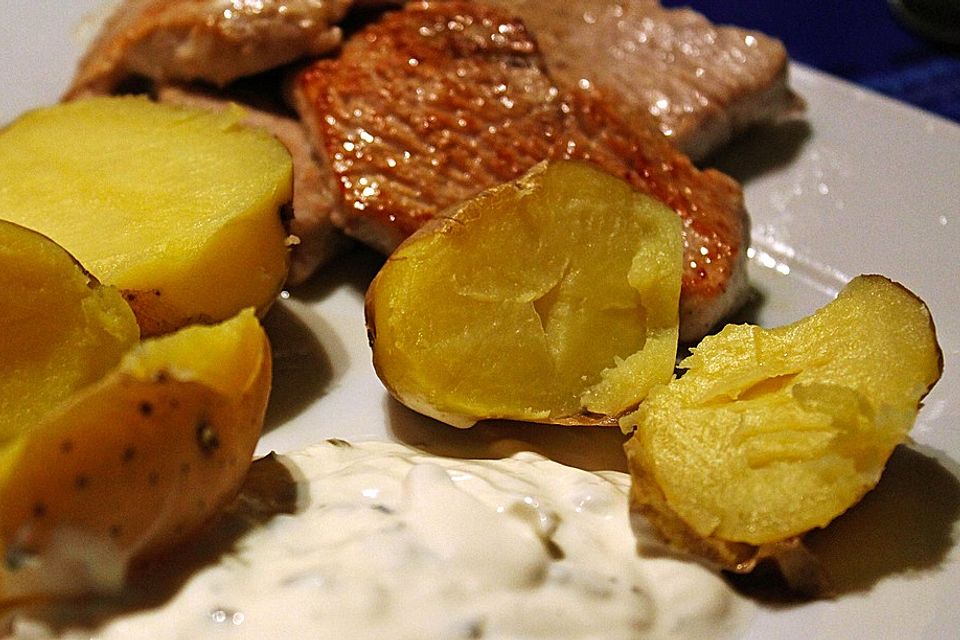 Backkartoffel aus der Mikrowelle