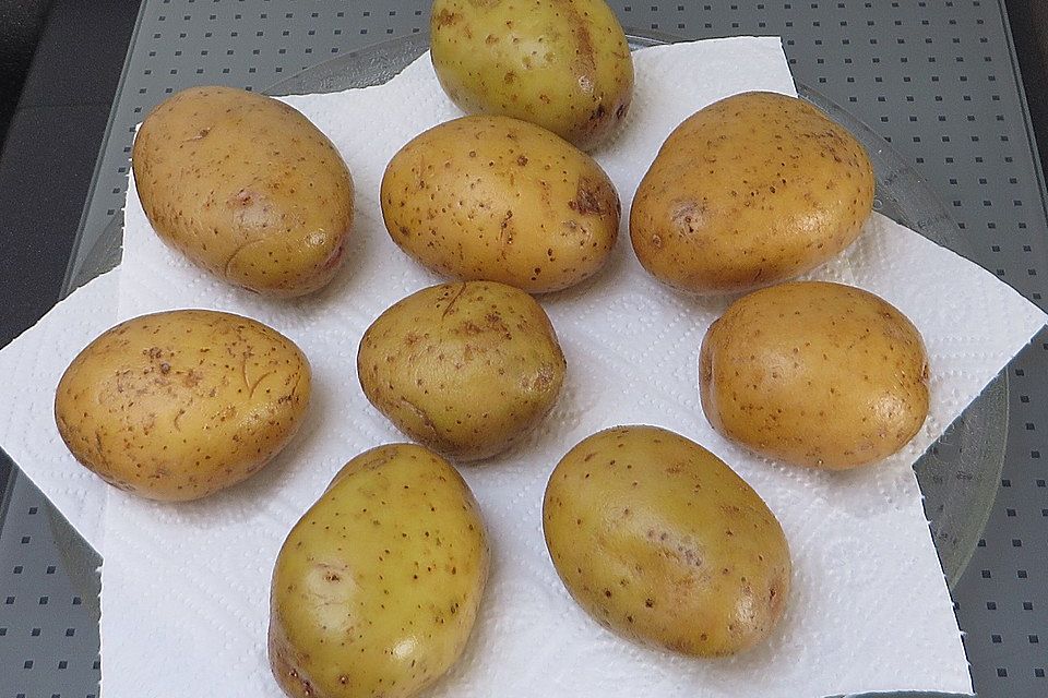 Backkartoffel aus der Mikrowelle