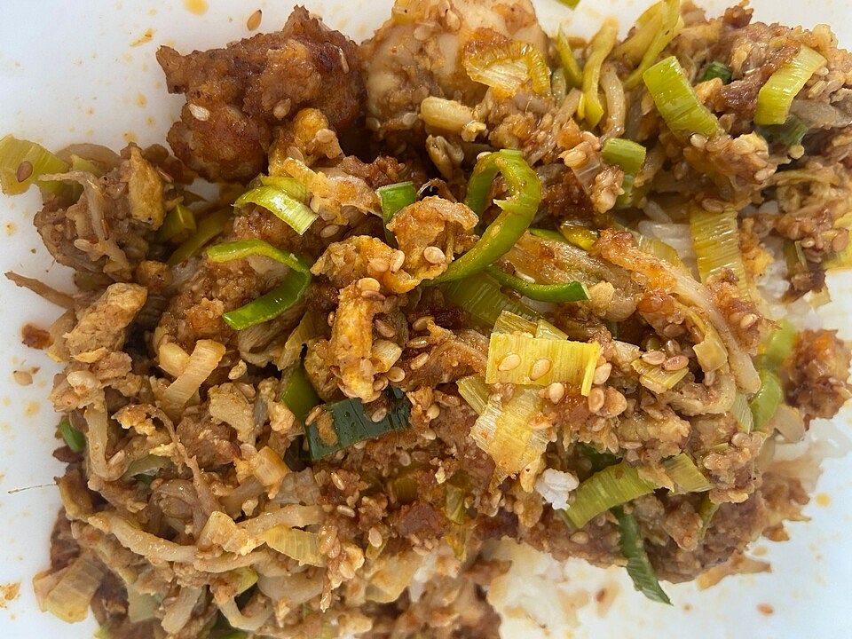 Asiatische Chicken-Pfanne von ratzdetrix| Chefkoch