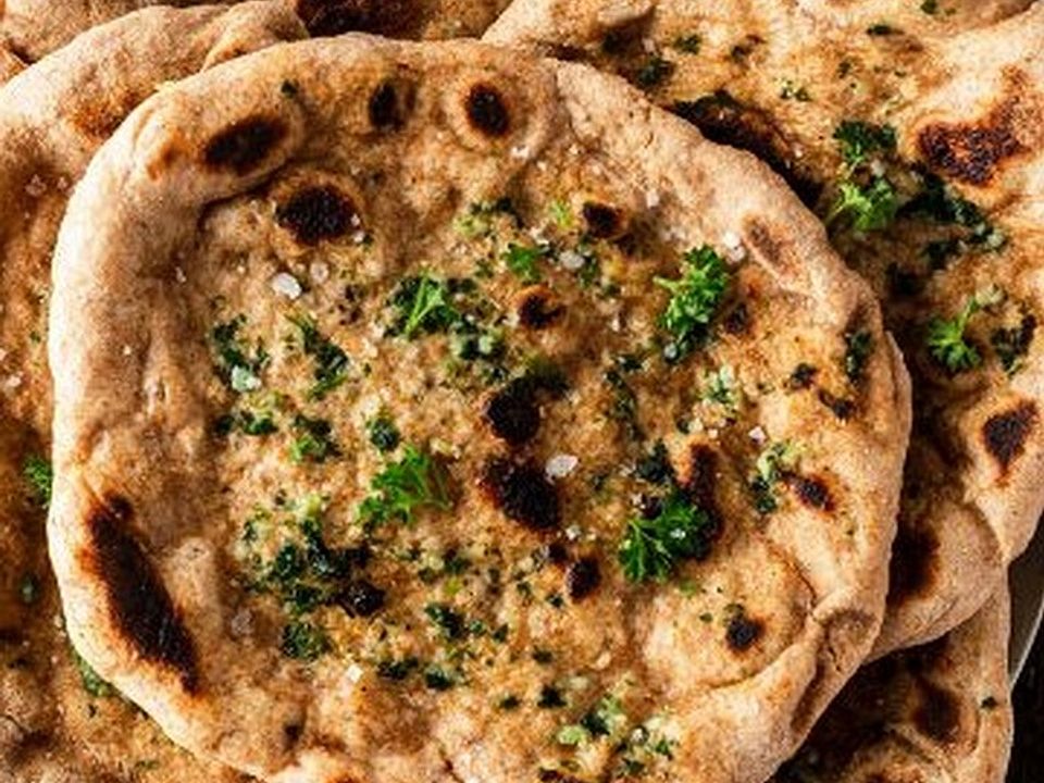 Vollkorn-Naan-Brot mit Weinsteinbackpulver und Natron von elmer64| Chefkoch