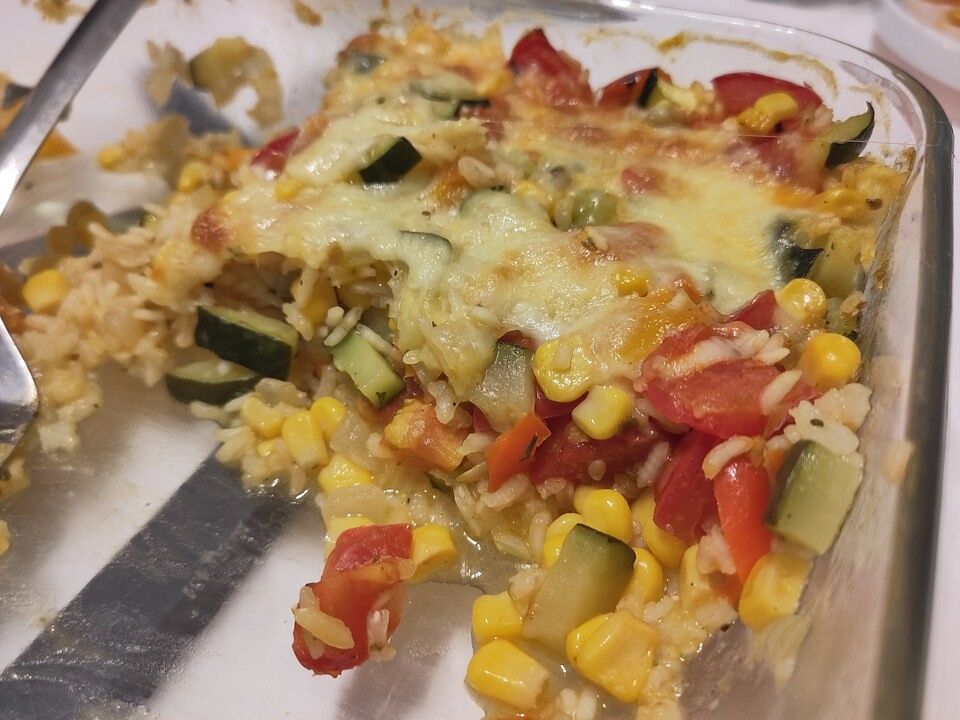 Reisauflauf mit Gemüse von Schnoppels| Chefkoch