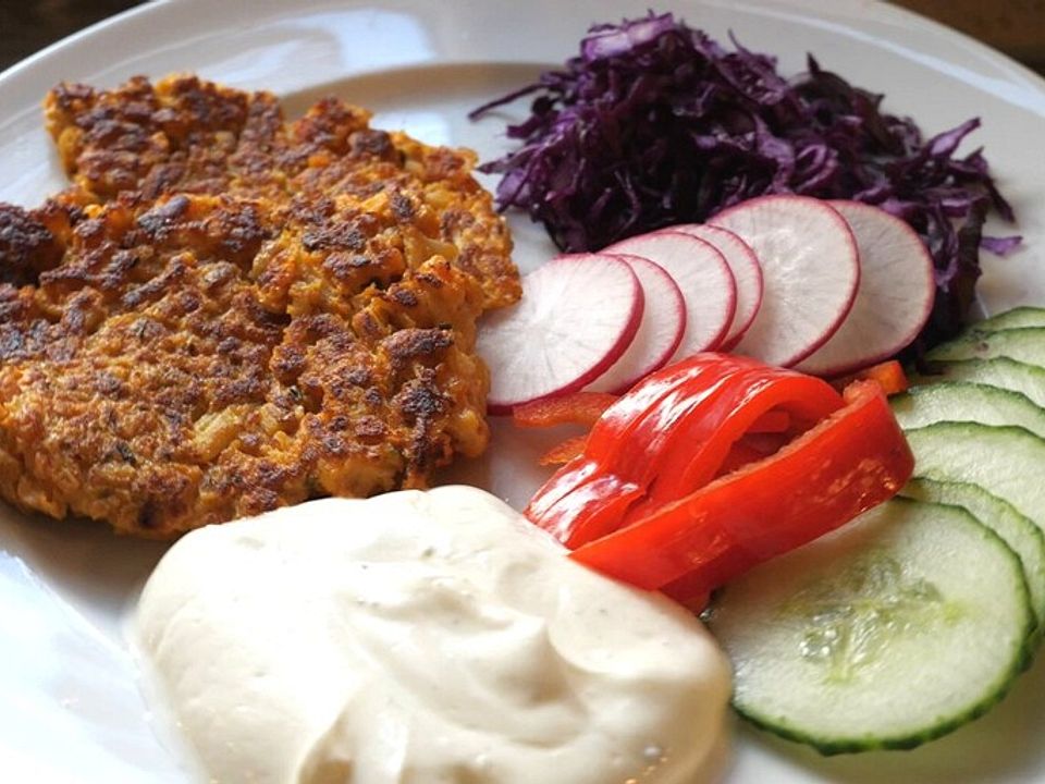 Gemüse-Hafer-Bratlinge von Haferakademie| Chefkoch