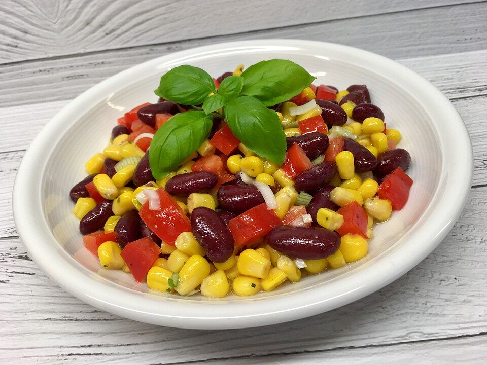 Paprika-Mais-Kidneybohnen-Salat von r_scheipers| Chefkoch
