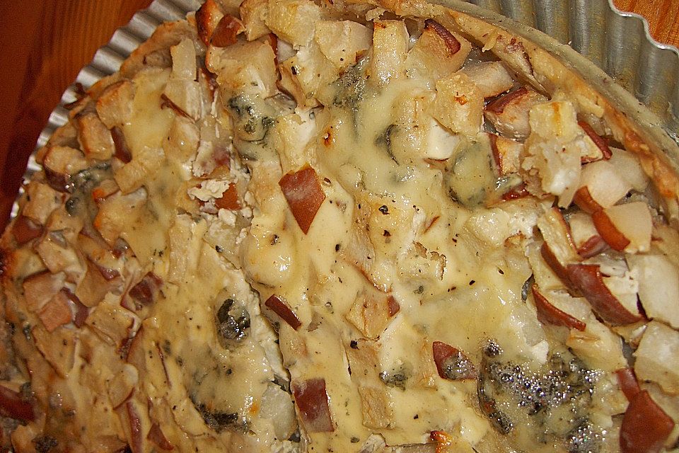 Birnen - Gorgonzola - Pie