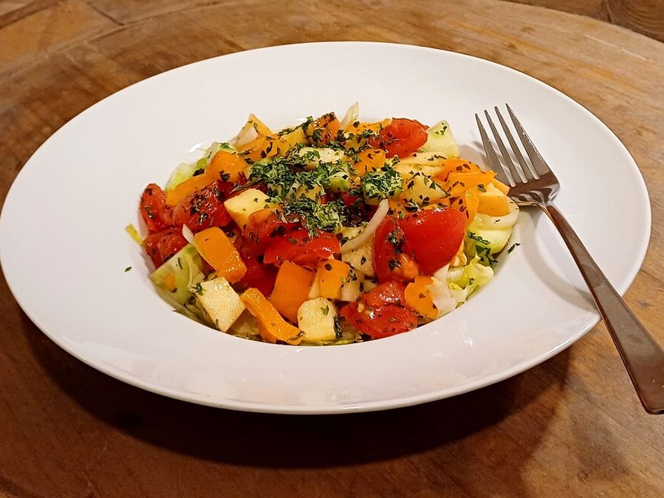 Gemüse-Apfelsalat von pralinchen| Chefkoch