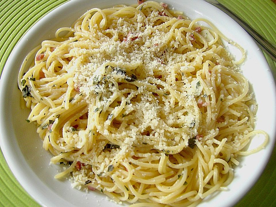 Spaghetti in Knoblauch und Öl von dariosmama| Chefkoch