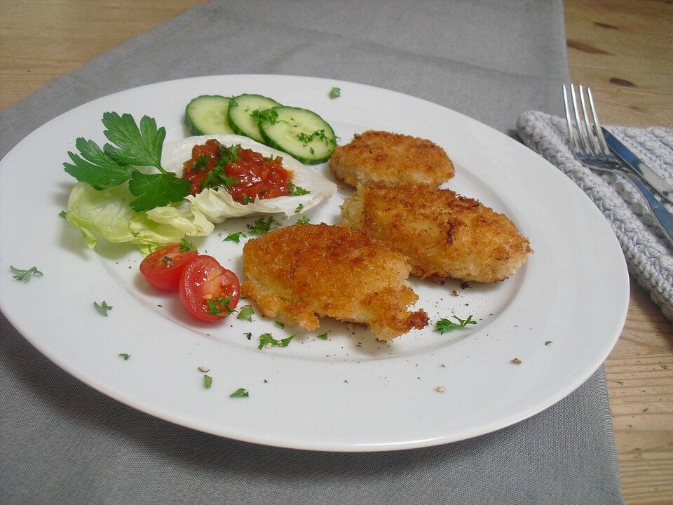 Sehr knusprige und saftige Hähnchen-Nuggets von Maeuschenxxs| Chefkoch