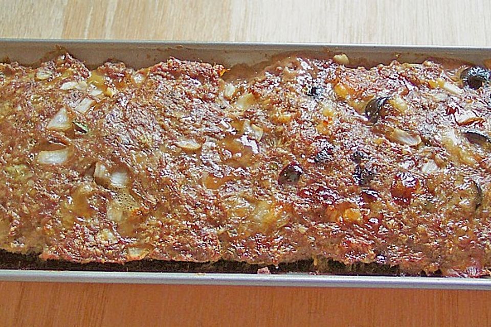 Mediterraner Hackbraten Mediterraner Hackbraten