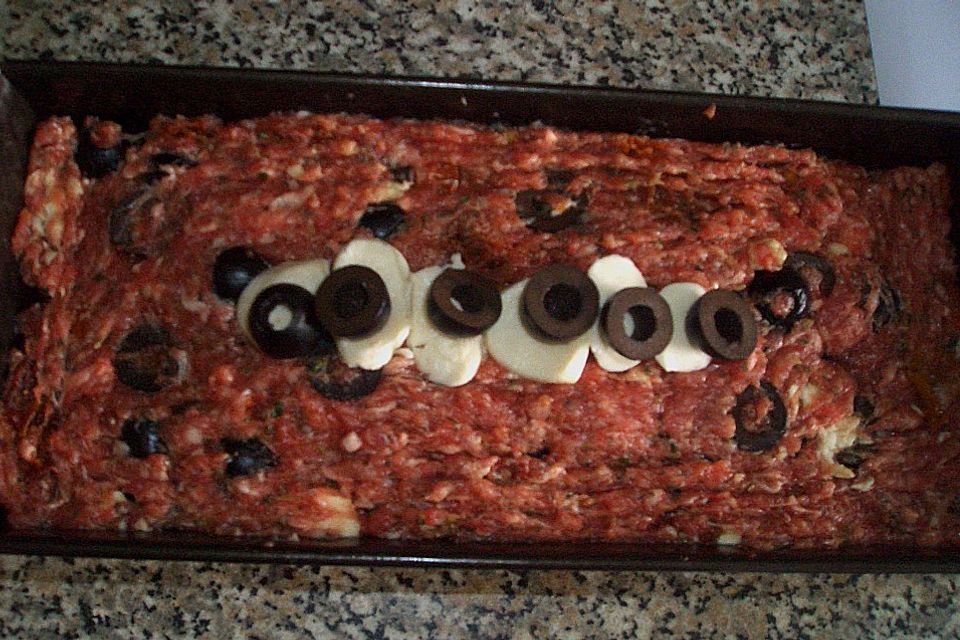Mediterraner Hackbraten Mediterraner Hackbraten