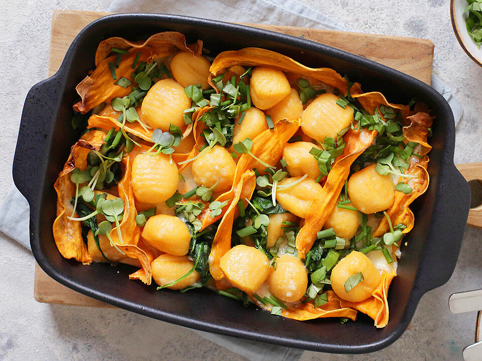 Süßkartoffel-Gnocchi-Auflauf von buerger| Chefkoch
