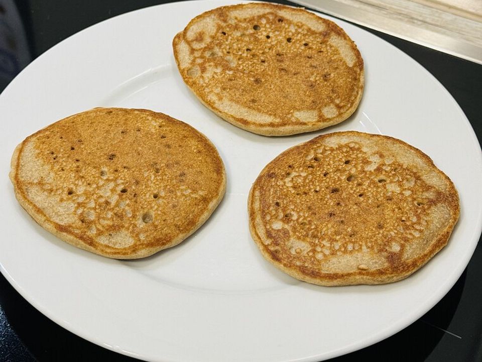 Buchweizen-Pancakes mit Lupinenmehl