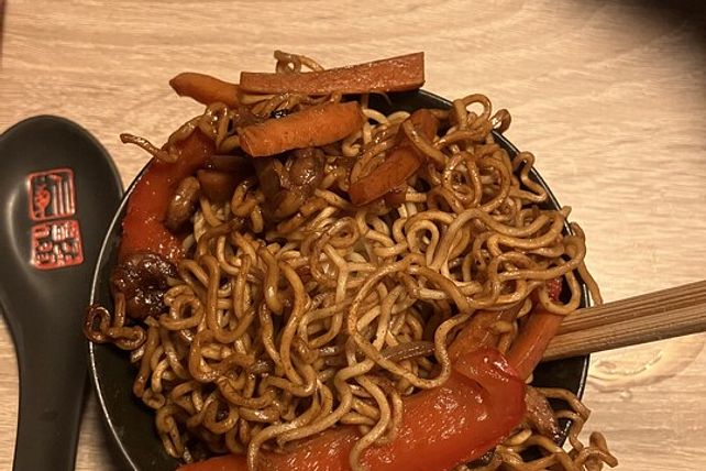 Puten-Garnelen-Nudeln aus dem Wok von Steffi-aug| Chefkoch