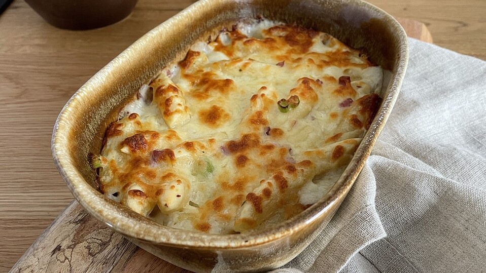 high-protein-schupfnudel-auflauf-flammkuchen-style