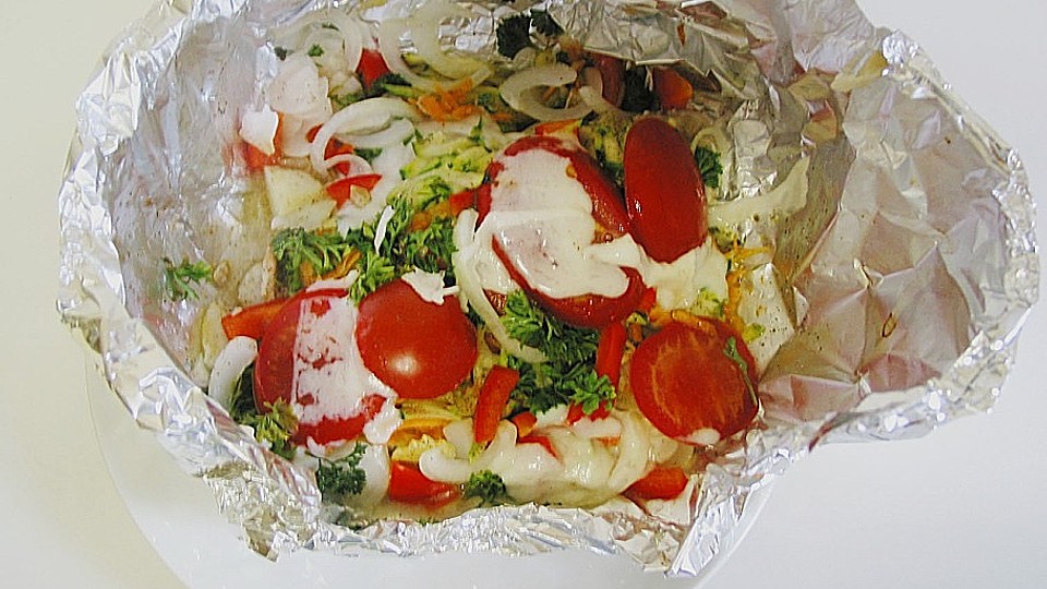 Rotbarschfilet in Folie von susiwt52| Chefkoch