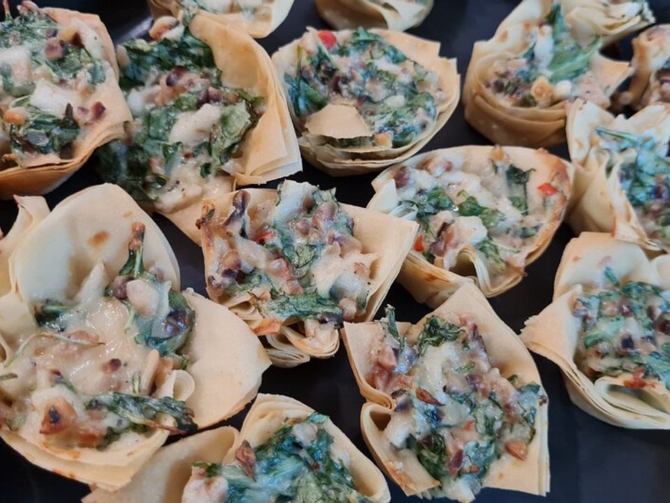 Rucola-Gorgonzola-Pastetchen mit Birnen von Kochelke| Chefkoch