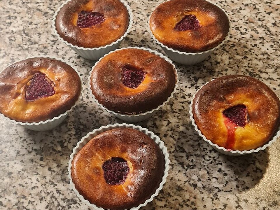 Käsekuchen-Muffins aus der Heißluftfritteuse von Mafo1975| Chefkoch