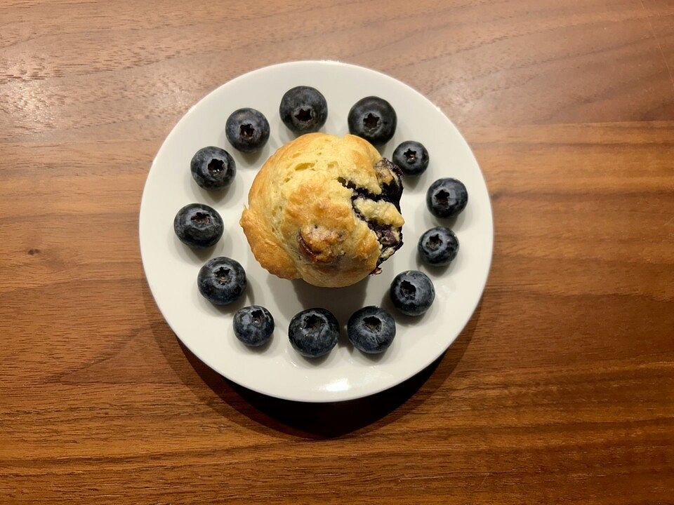 Heidelbeer-Kokos-Frühstücks-Muffins von andrea_chefbäckerin| Chefkoch
