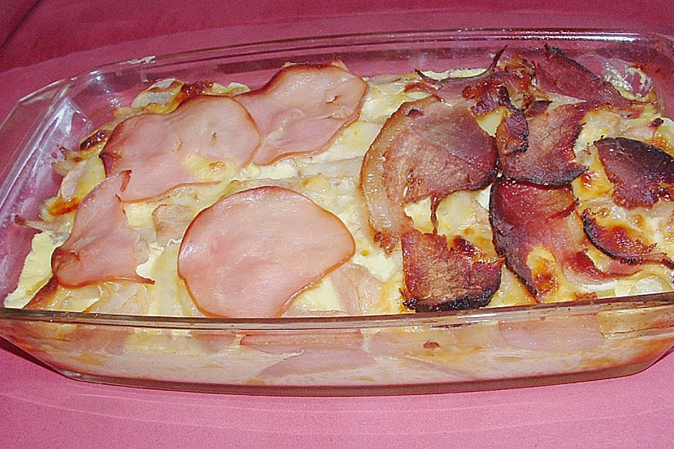 Birnen - Kartoffel - Gratin