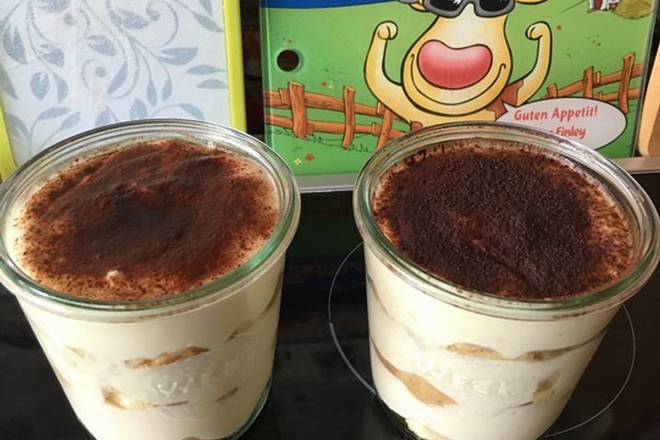 Fettarmes Tiramisu