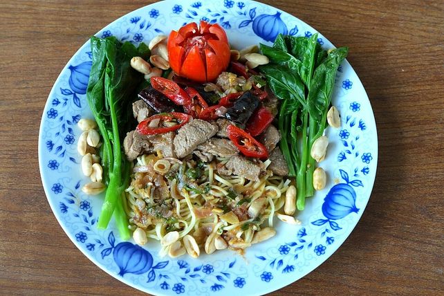 Scharfes Rindfleisch in Austernsauce alla &amp;quot;Kung-Bao&amp;quot; von dieter ...