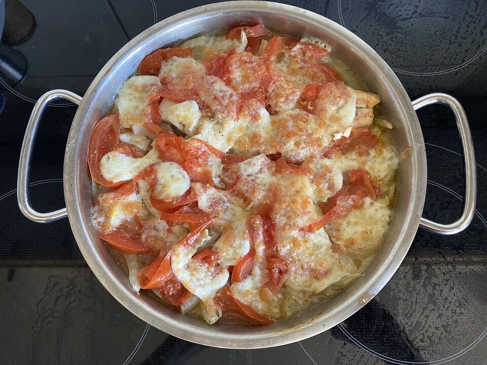 Fenchel-Tomaten-Auflauf mit Fisch von Znirpa| Chefkoch