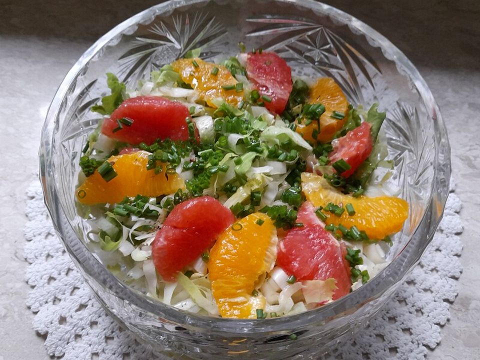 Endiviensalat mit Orange und Grapefruit von Anaid55| Chefkoch