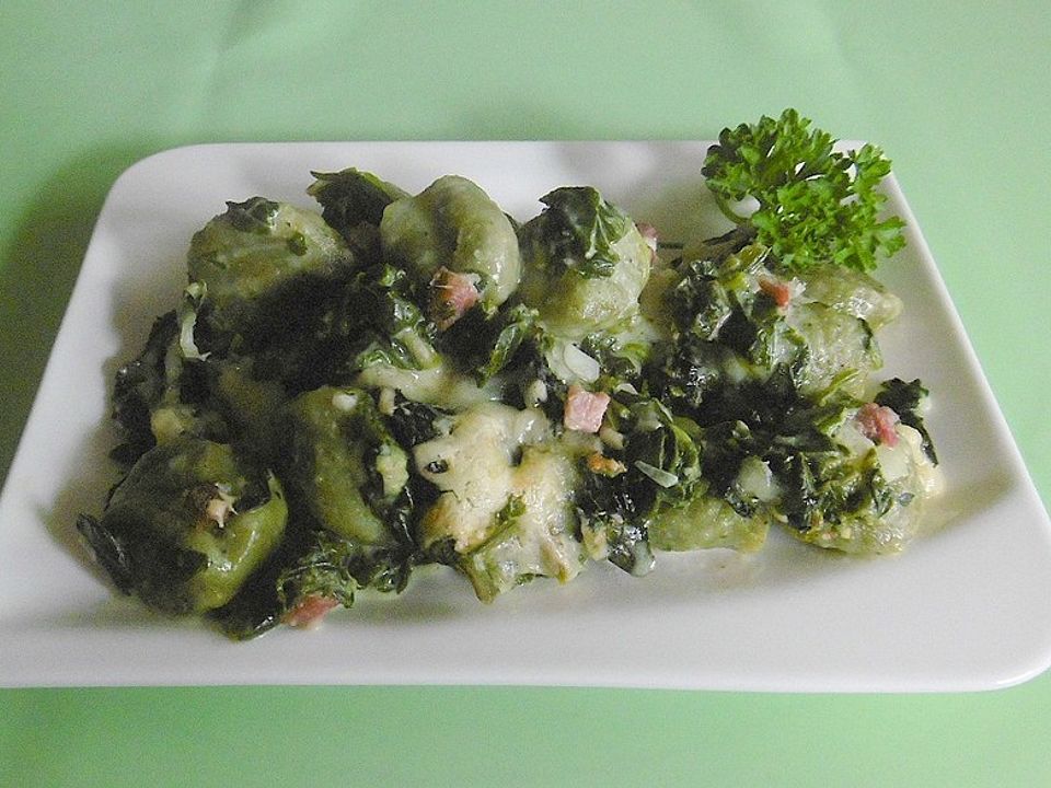 Gnocchi - Spinat - Auflauf von nicolette770| Chefkoch