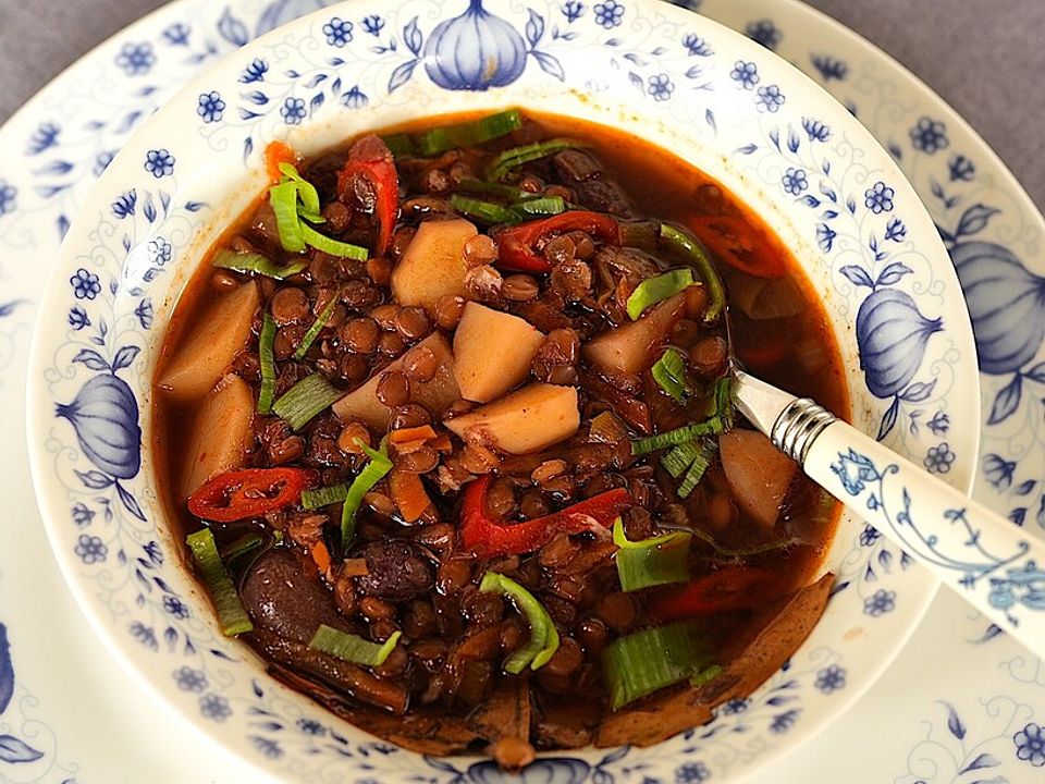 Süß-sauer-scharfe Linsensuppe von dieter_sedlaczek| Chefkoch