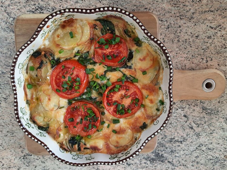Kartoffel-Spinat-Auflauf von 007krümeltiger| Chefkoch