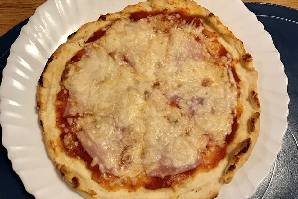 Pizza - Quark - Öl - Teig