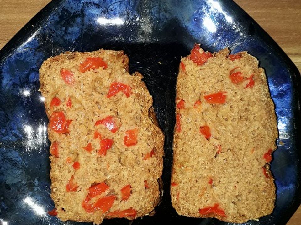 Tomaten - Paprika - Brot von Melora| Chefkoch
