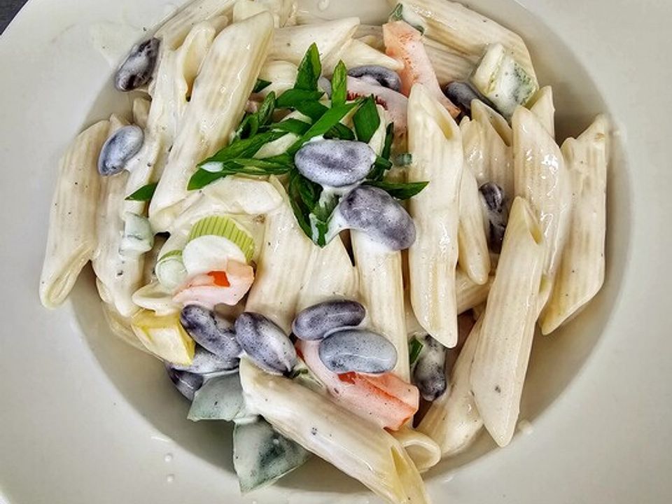 Nudelsalat mit Joghurt und Schmand von DiMaTa| Chefkoch