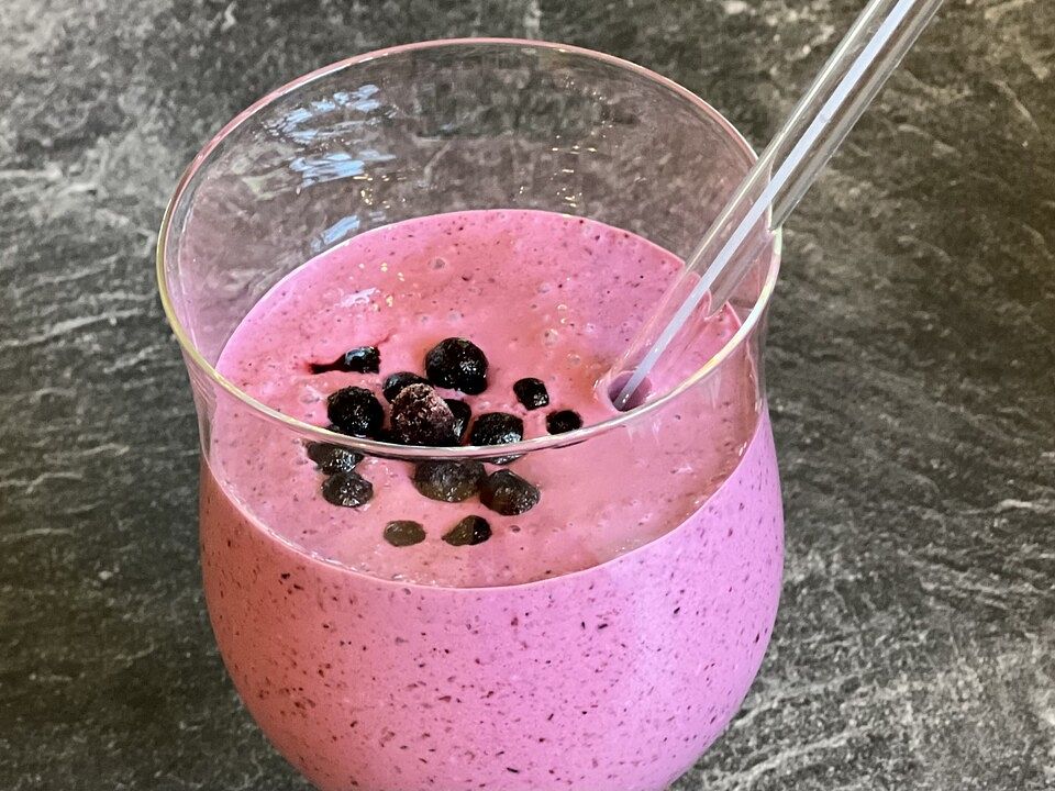 Blaubeer-Frühstückssmoothie von janka_3| Chefkoch