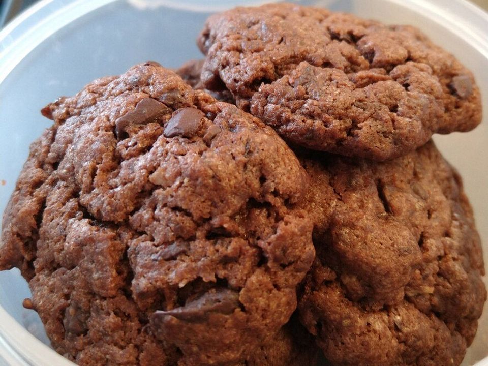 Vegane Chia Chocolate Chip Cookies - Death By Chocolate Edition von ...