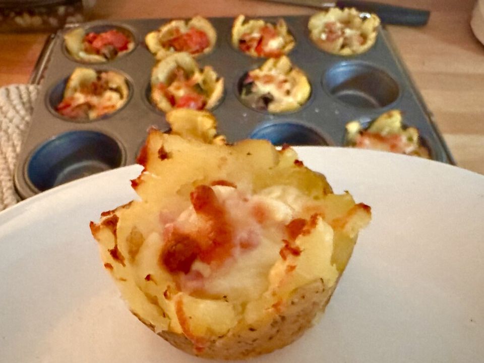 Smashed Kartoffel-Muffins mit Spargel von Chefkoch_Sabine| Chefkoch