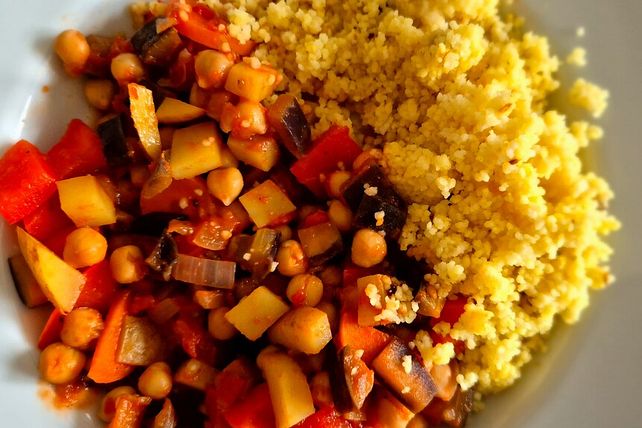 Röstgemüse mit Couscous von Kreidefrau| Chefkoch