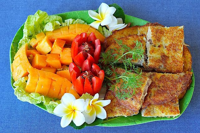 Tai Bai Ente mit Tomaten und Mango von dieter_sedlaczek| Chefkoch Tai Bai Ente mit Tomaten und Mango von dieter_sedlaczek| Chefkoch