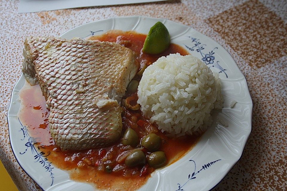 Red Snapper Veracruz